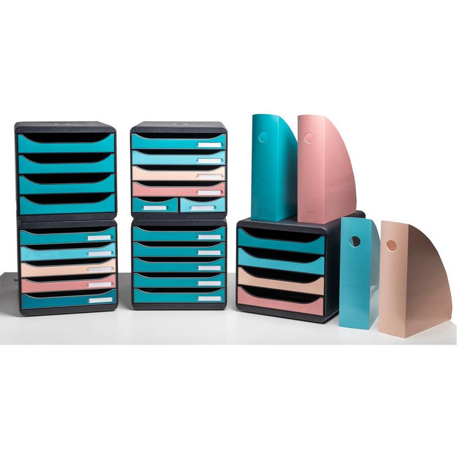 Exacompta Set 4 portariviste Mag-Cube Skandi  