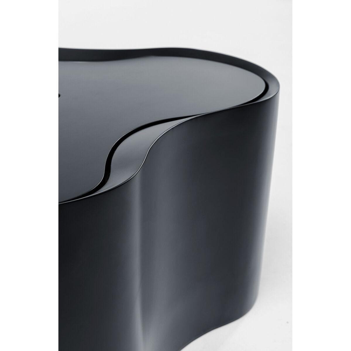 KARE Design Table d&#039;appoint Lotus noir 35  