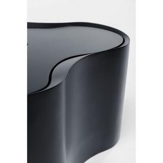 KARE Design Table d&#039;appoint Lotus noir 35  