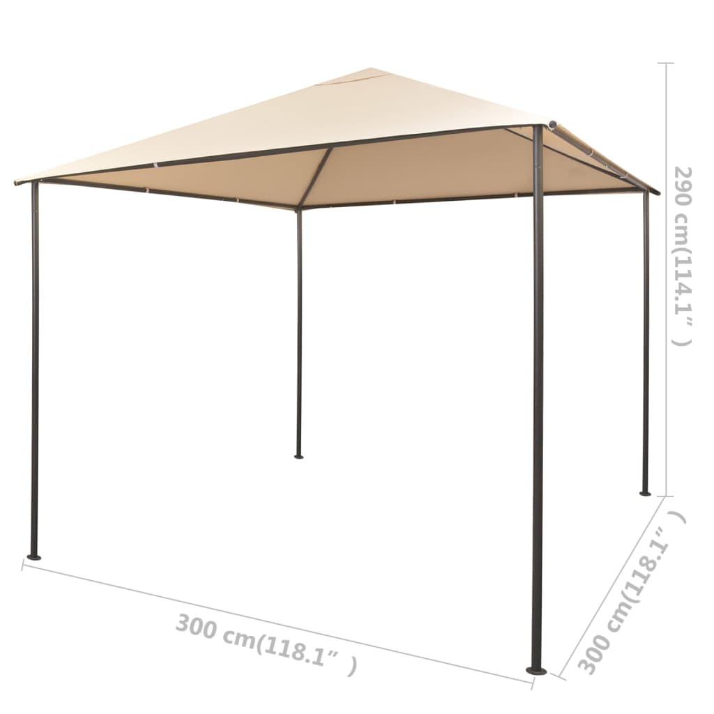 VidaXL gazebo Tessuto  