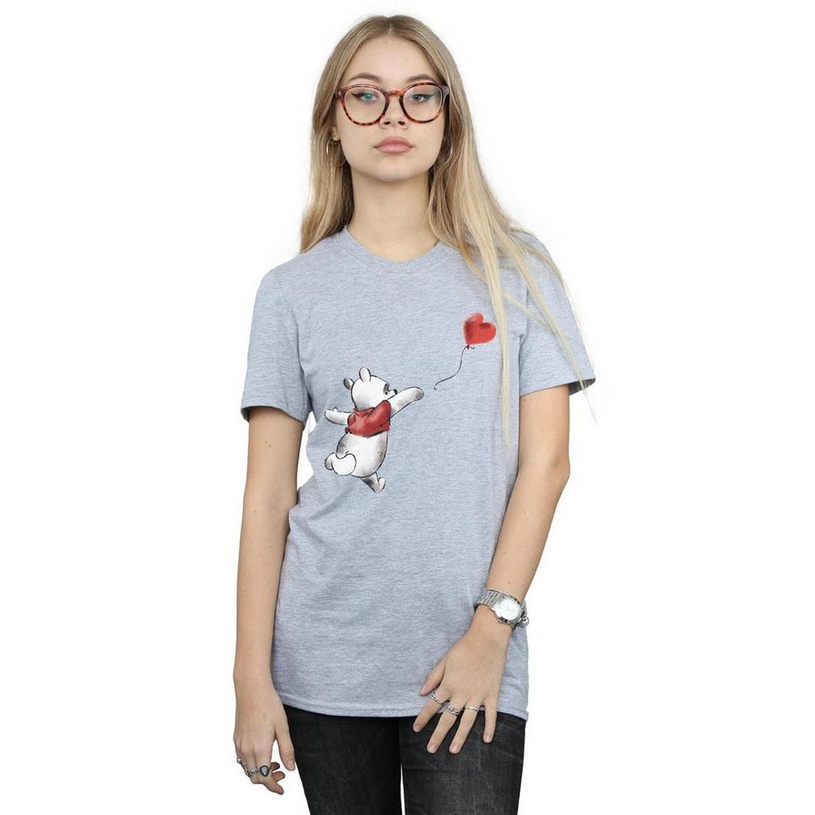 Winnie the Pooh Winnie l'ourson T-Shirt Cœur Ballon  