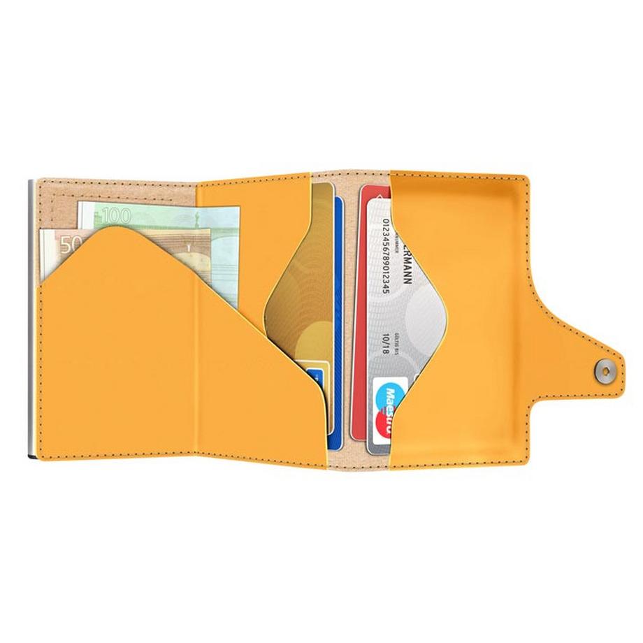 Tru Virtu Click & Slide Vegan Bio Apple Walnut Wallet  