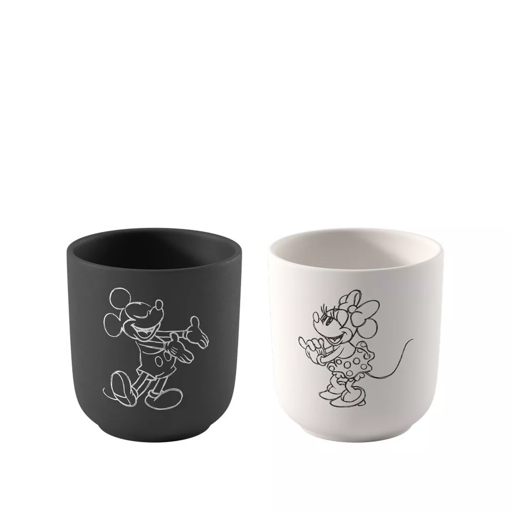 Manufacture Rock Mickey Mouse Tassen 280 ml, 2 St.