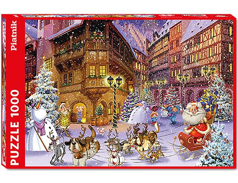 Image of Puzzle Weihnachtsdorf F. Ruyer (1000Teile)