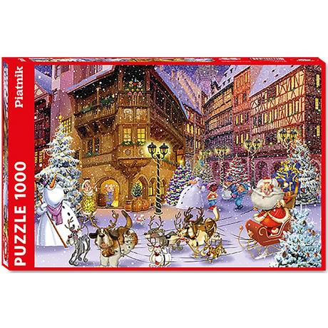 Piatnik  Puzzle Weihnachtsdorf F. Ruyer (1000Teile) 