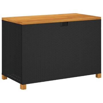 Garten-auflagenbox poly-rattan