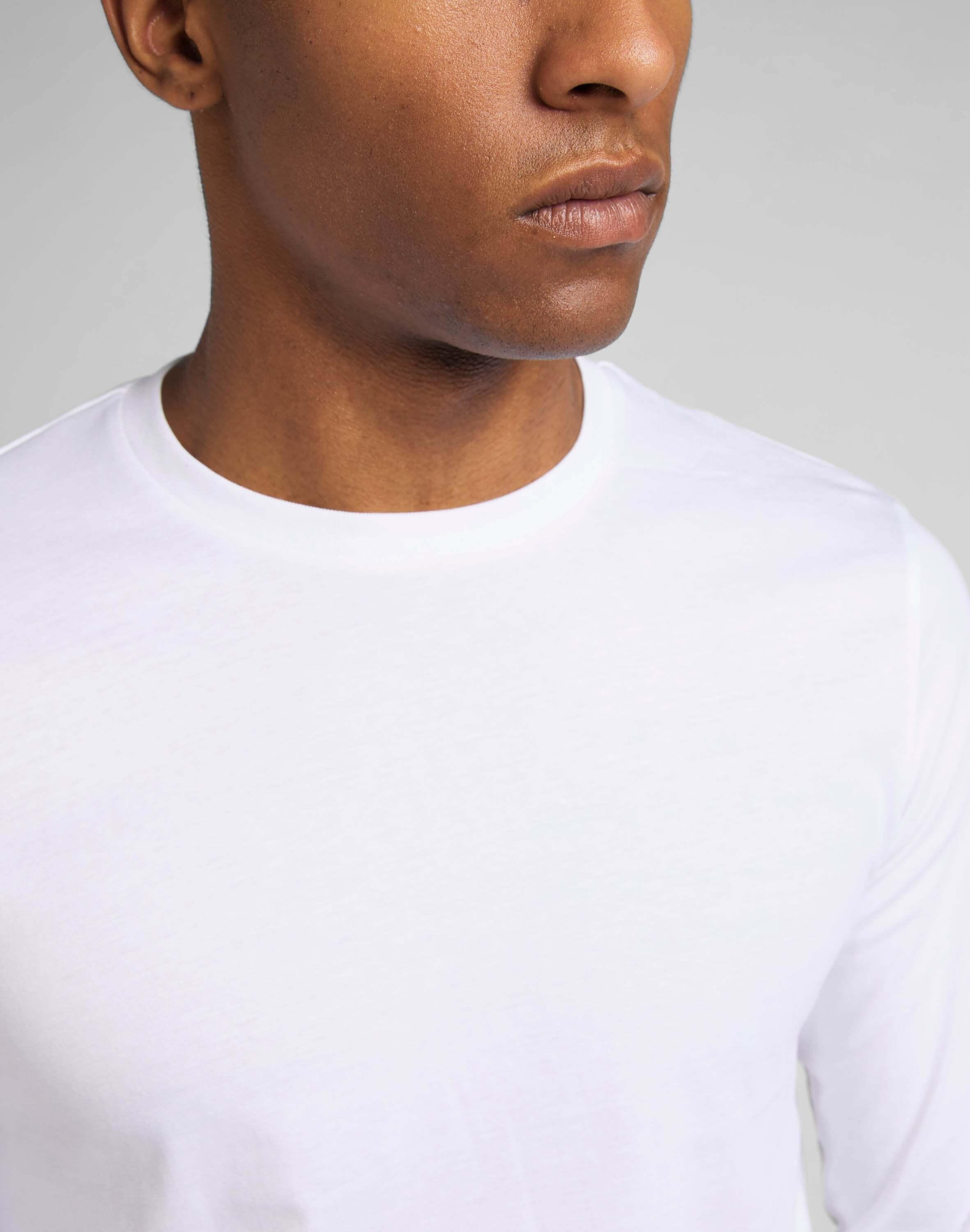 Lee Twin Pack Crew Langarm T-Shirt  