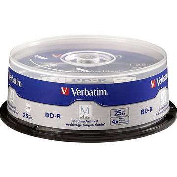 M-DISC Blu-ray vergine 25 pz.