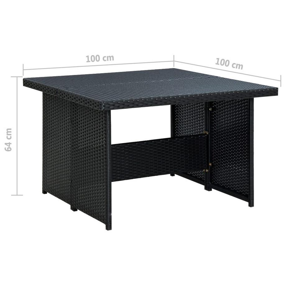 VidaXL divano Polirattan  