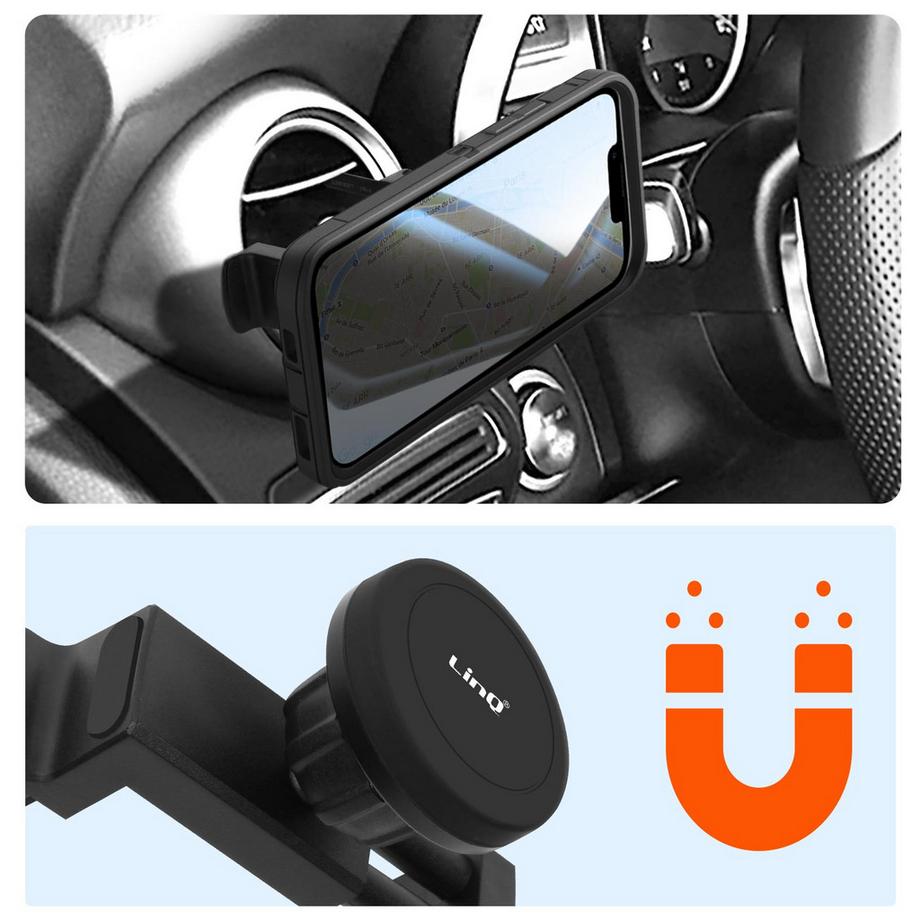 Avizar  Supporto auto bocchetta aria 15W LinQ 