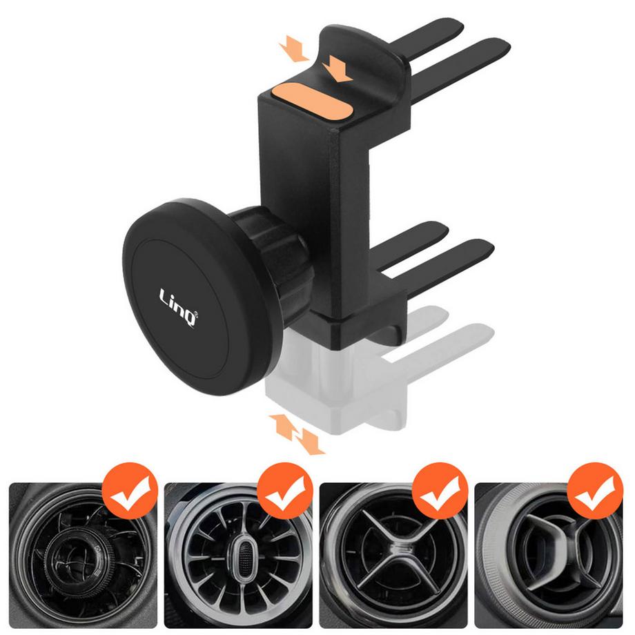 Avizar  Supporto auto bocchetta aria 15W LinQ 