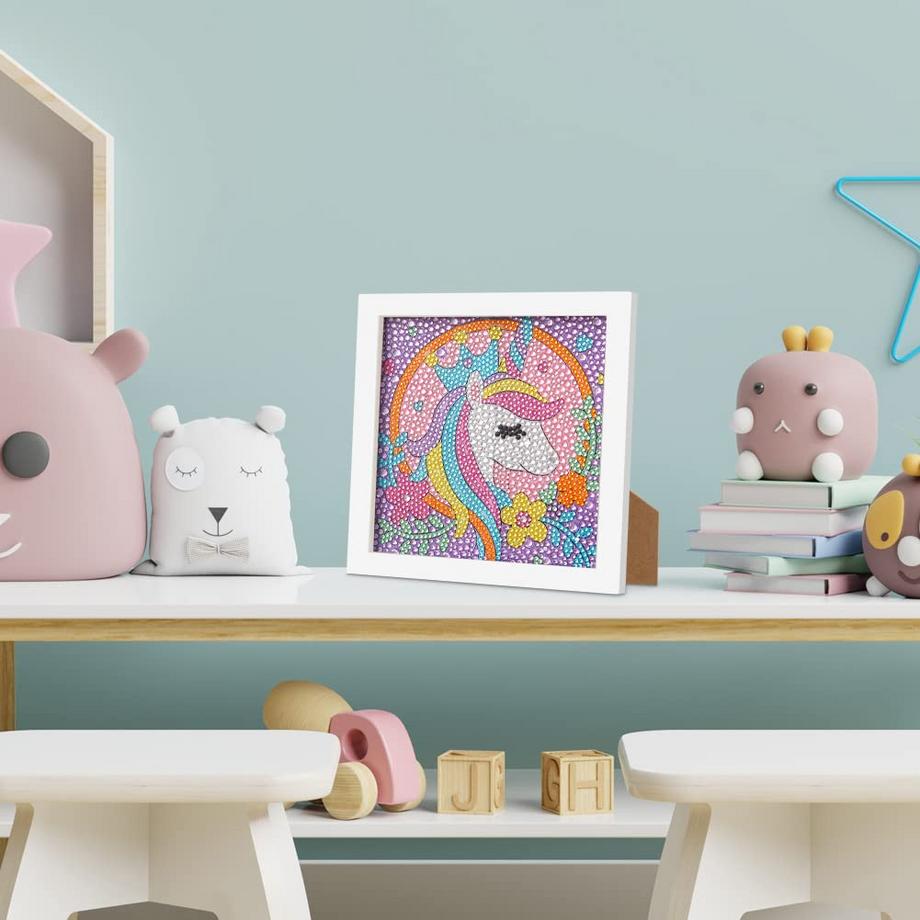 Activity-board  Diamant-Malerei Kinder, 5D DIY Diamant-Malerei Set 