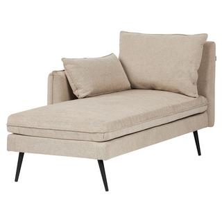 Beliani Chaiselongue aus Polyester Modern YERRES  