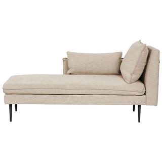 Beliani Chaiselongue aus Polyester Modern YERRES  