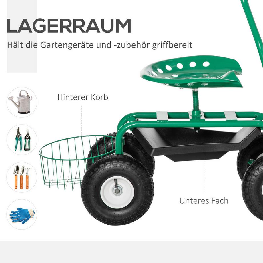 Outsunny Gartenwagen  
