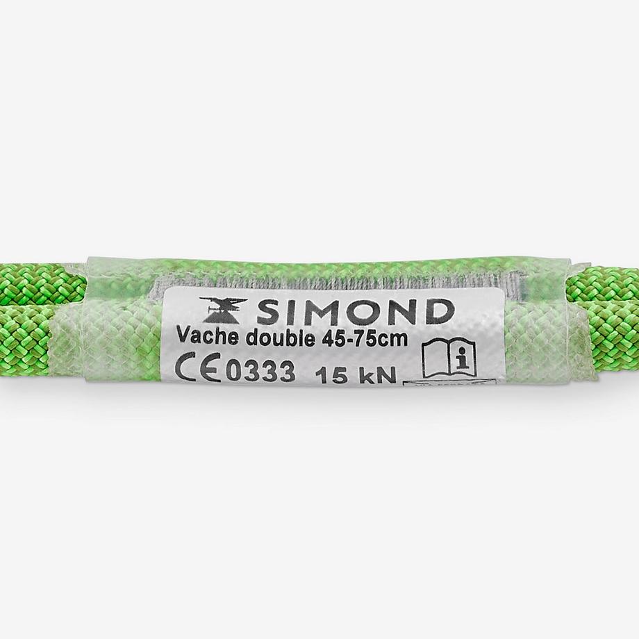 SIMOND  Corde d'escalade double polyamide 