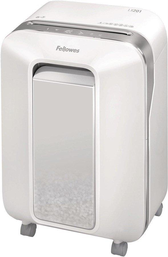 Fellowes FELLOWES Aktenvernichter Powershred 5103801 LX201, weiss, P-5, 22lt  