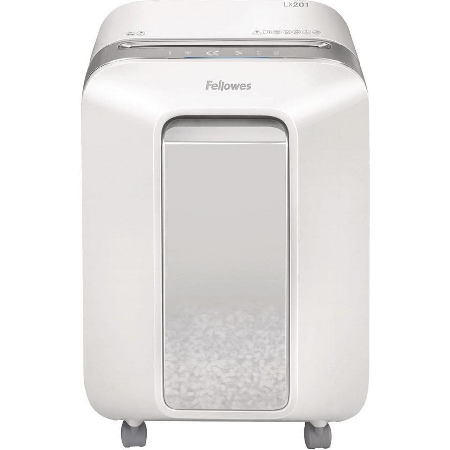 Fellowes FELLOWES Aktenvernichter Powershred 5103801 LX201, weiss, P-5, 22lt  