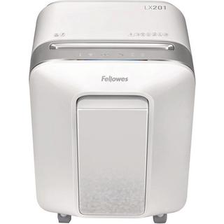 Fellowes  Aktenvernichter LX201 weiss 12 Blatt, 22 Liter, Microschnitt 