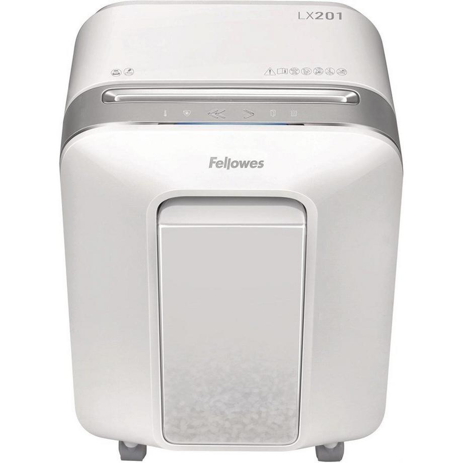Fellowes FELLOWES Aktenvernichter Powershred 5103801 LX201, weiss, P-5, 22lt  