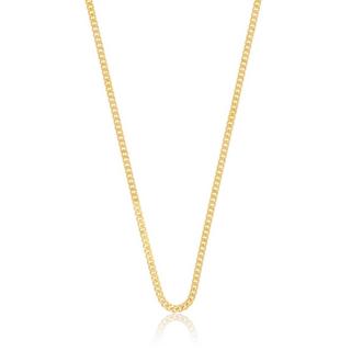 MUAU Schmuck  Collier Panzer Gelbgold 375, 2.1mm, 40cm 