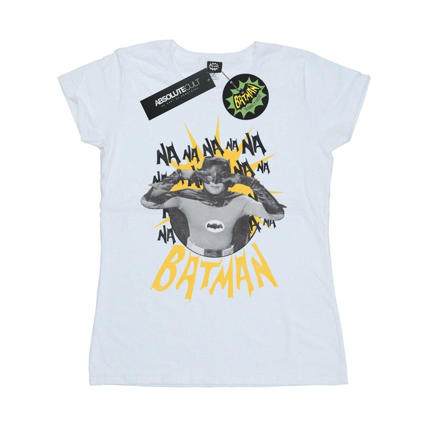 Image of Batman Tv Series Nananana Tshirt Damen Weiss L