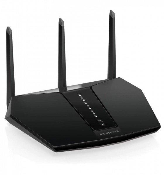 NETGEAR  Nighthawk AX/5-Stream AX2400 WiFi 6 Router (RAX30) router wireless Gigabit Ethernet Dual-band (2.4 GHz/5 GHz) Nero 