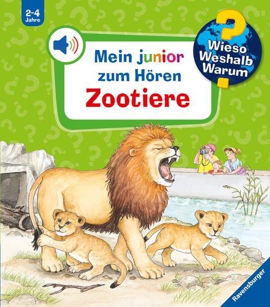 Wieso? Weshalb? Warum? Junior zum Hören: Zootiere Ulrike Mauch-Metzger Couverture rigide 