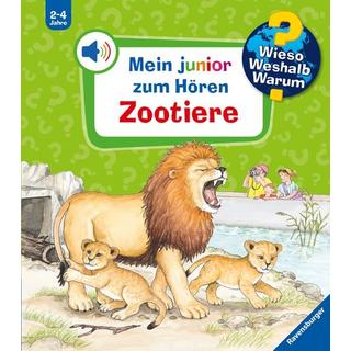 Wieso? Weshalb? Warum? Junior zum Hören: Zootiere Ulrike Mauch-Metzger Couverture rigide 