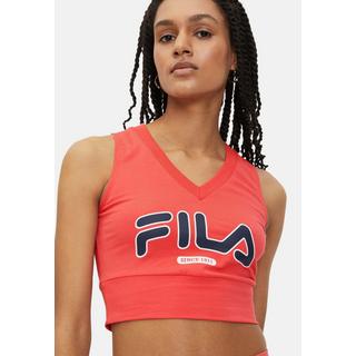 FILA  Tops Laixi Cropped V-Neck Top 