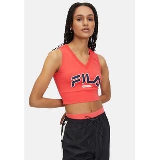 FILA  Tops Laixi Cropped V-Neck Top 