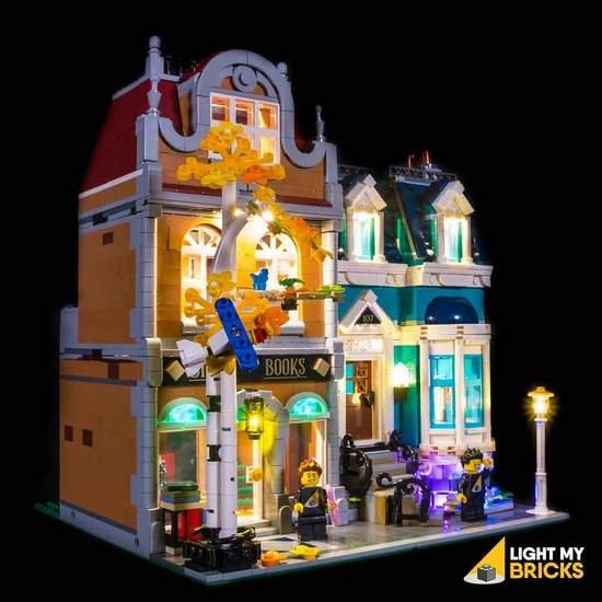 LIGHT MY BRICKS  LED Licht Set für Buchhandlung 