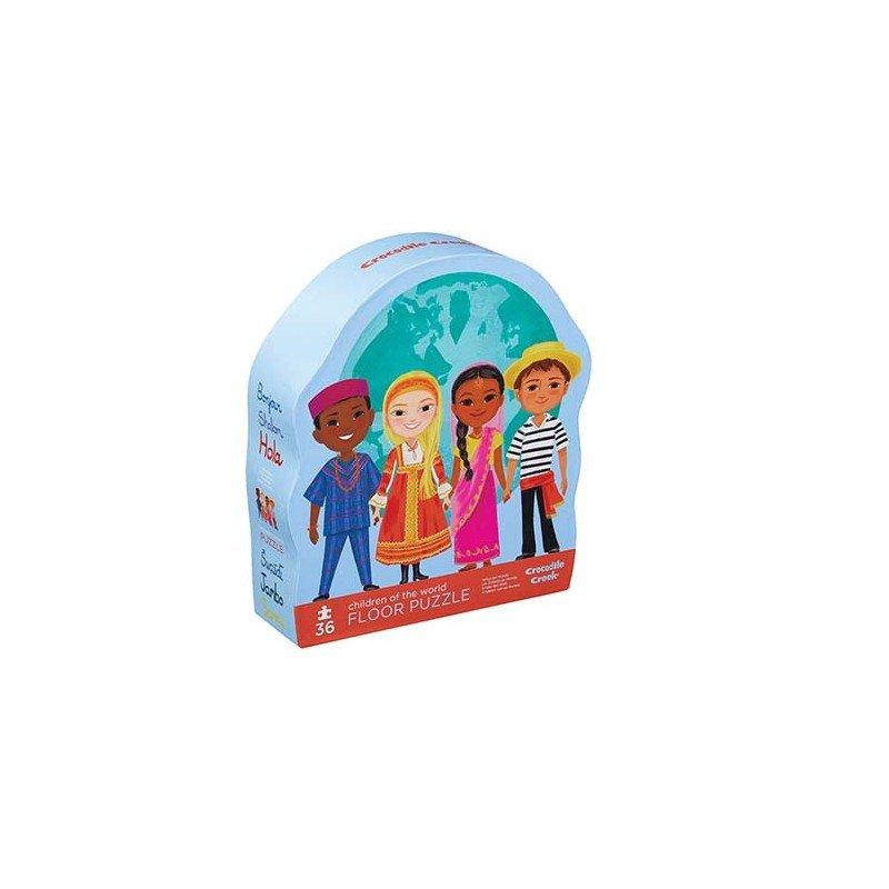 Image of Shaped Puzzle, Kinder dieser Welt 36 pc Multicolor