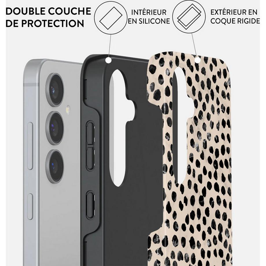 Burga  Custodia per Galaxy S24 Tough Antiurto modello Almond Latte 