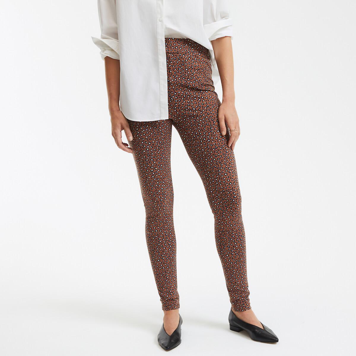 La Redoute Collections  High-Waist-Leggings mit Leo-Print 