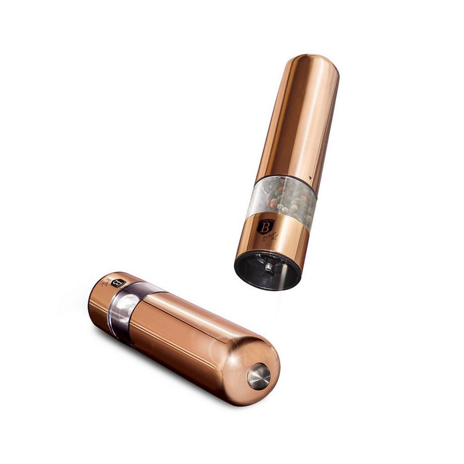 Berlinger Haus  Elektrische Pfeffer- und Salzmühle 2er-Set Rose Gold Edition 