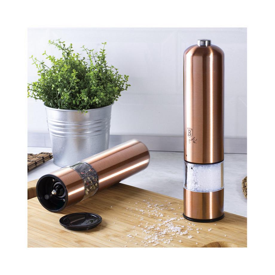 Berlinger Haus  Elektrische Pfeffer- und Salzmühle 2er-Set Rose Gold Edition 
