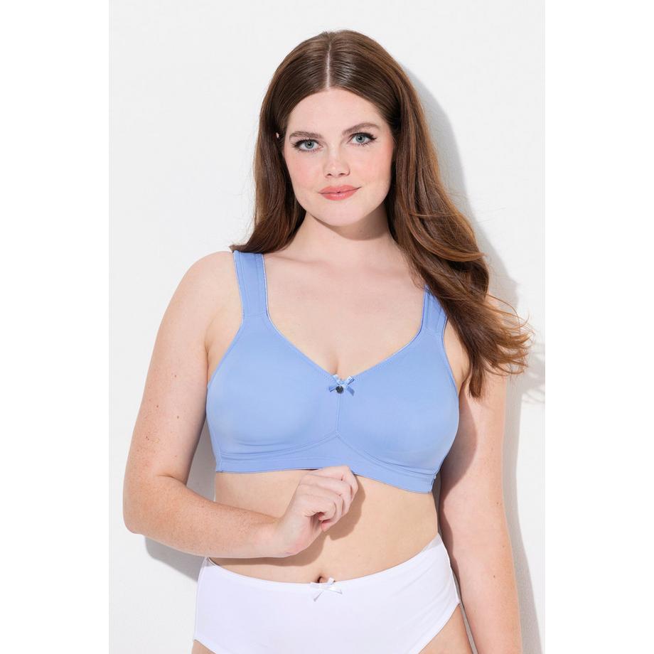 Ulla Popken Soutien-gorge sans armatures microfibres bretelles larges  
