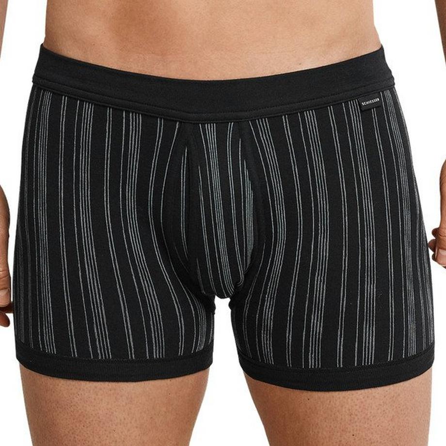 Schiesser Original Classics Slip Corto a Costine Fini con Apertura 4 Pezzi  