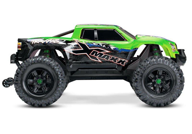 Traxxas  X-Maxx 4x4 VXL grünX RTR ohne Akku/Lader 1/7 4WD Monster Truck Brushless 