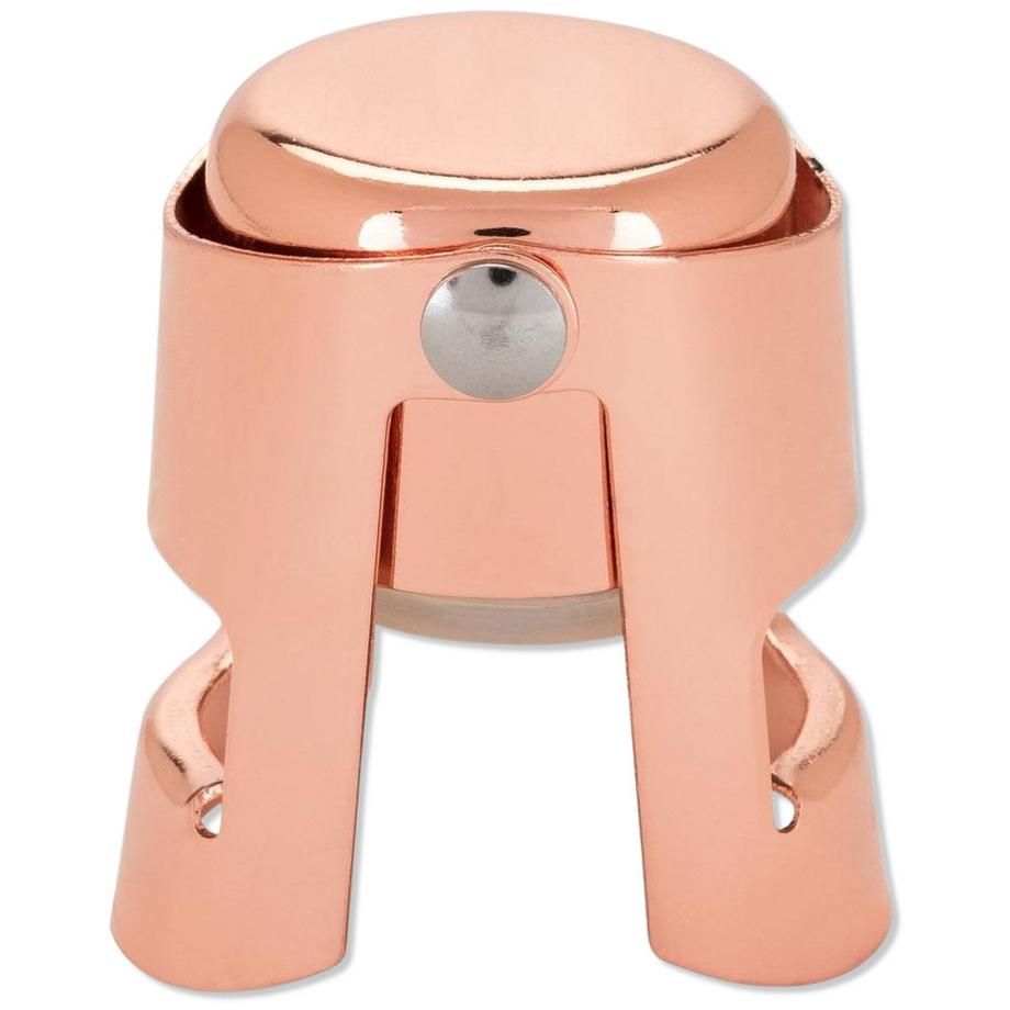 Bouchon de champagne et de mousseux or rose