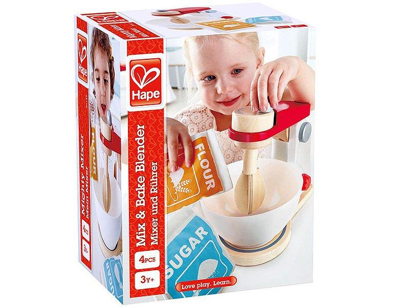 Hape  Hape Accessoires de cuisine en bois Mix & Bake Blender 