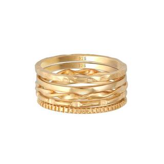 Elli  Ring Stapelringe Stacking 5Er Set 