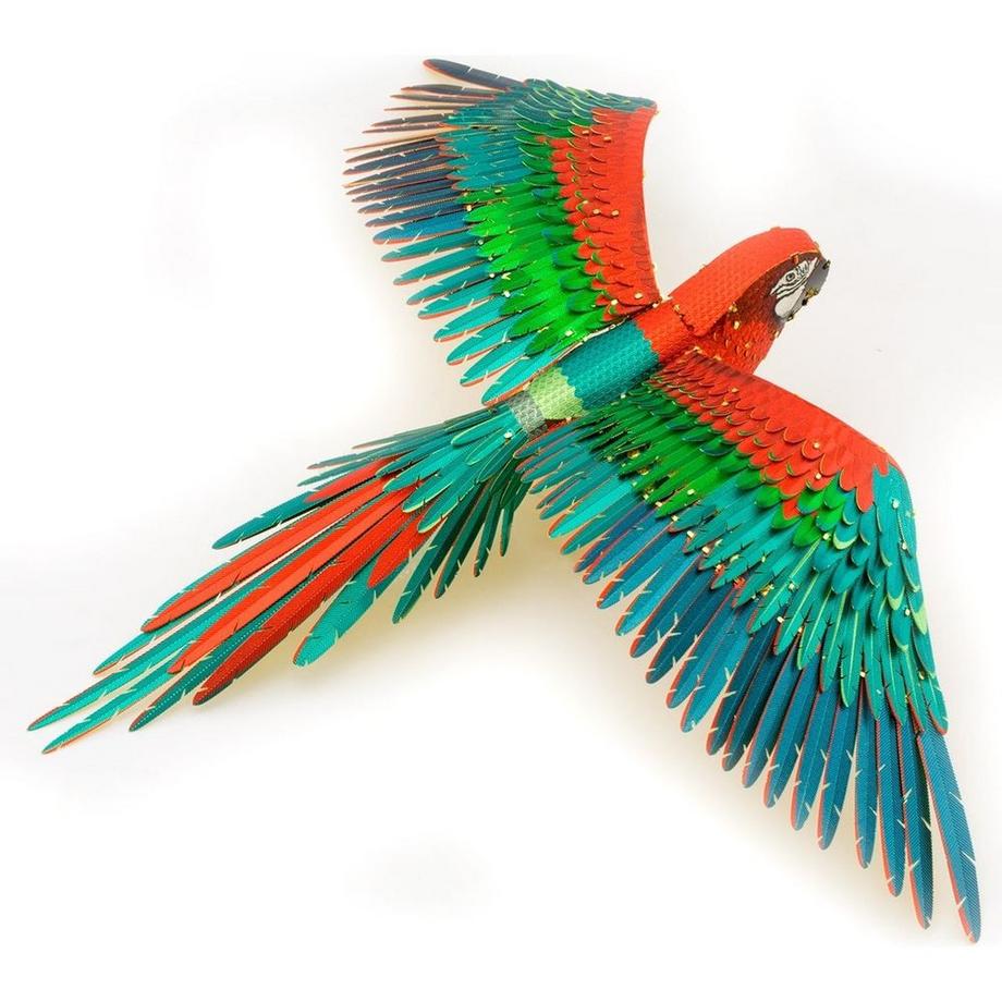 Metal Earth  Parrot, Jubilee Macaw – Premium Metall Bausatz 