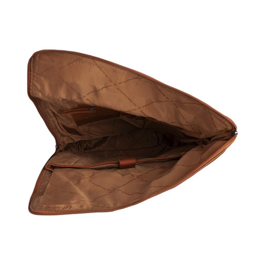 Chesterfield Larsson Sac à dos pour ordinateur portable en cuir cognac  