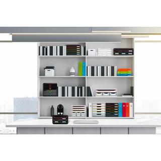 Exacompta Schubladenbox STORE BOX MULTI, 11 offene Schubladen, Black Office  