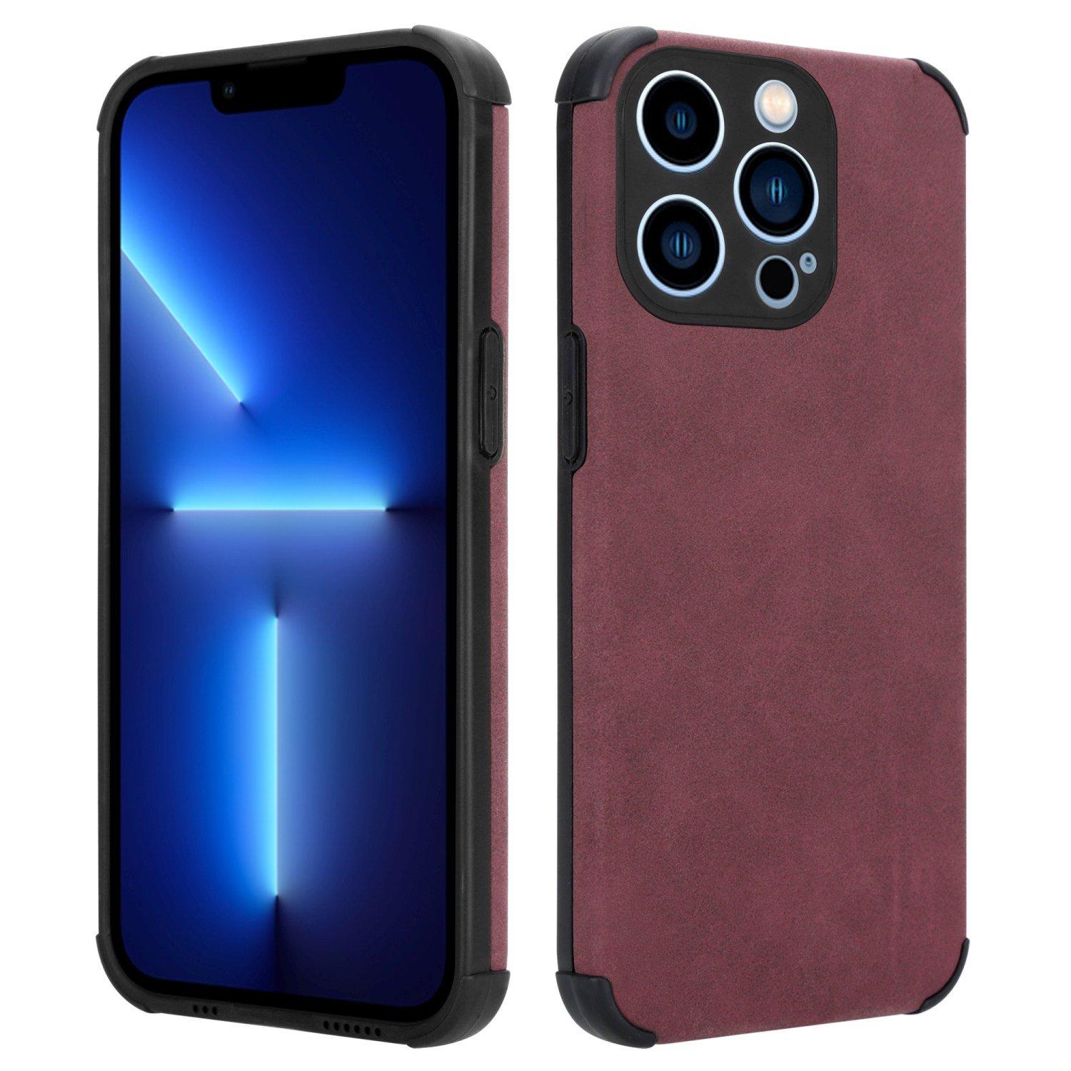 Cadorabo  Housse compatible avec Apple iPhone 11 PRO MAX - Coque de protection en silicone TPU avec dos en similicuir élégant 