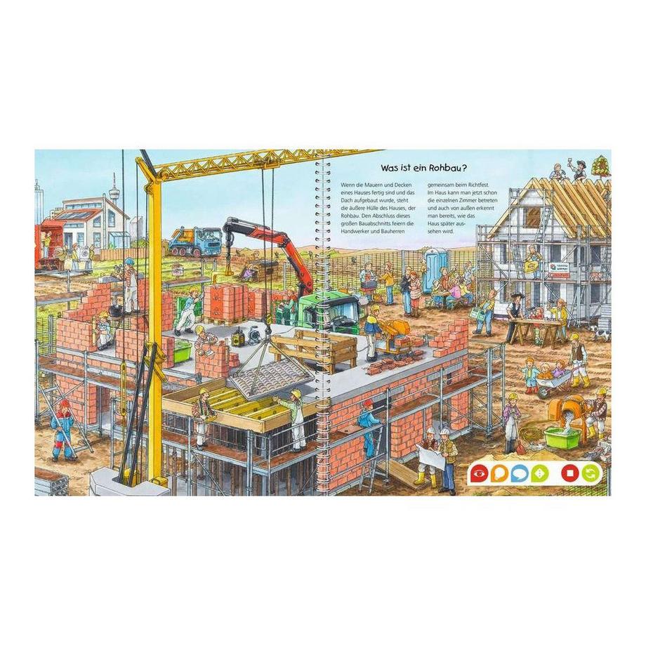 tiptoi Komm mit auf die Baustelle (Nr.15) Susanne Gernhäuser Couverture rigide 