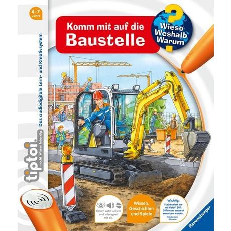 tiptoi Komm mit auf die Baustelle (Nr.15) Susanne Gernhäuser Gebundene Ausgabe 