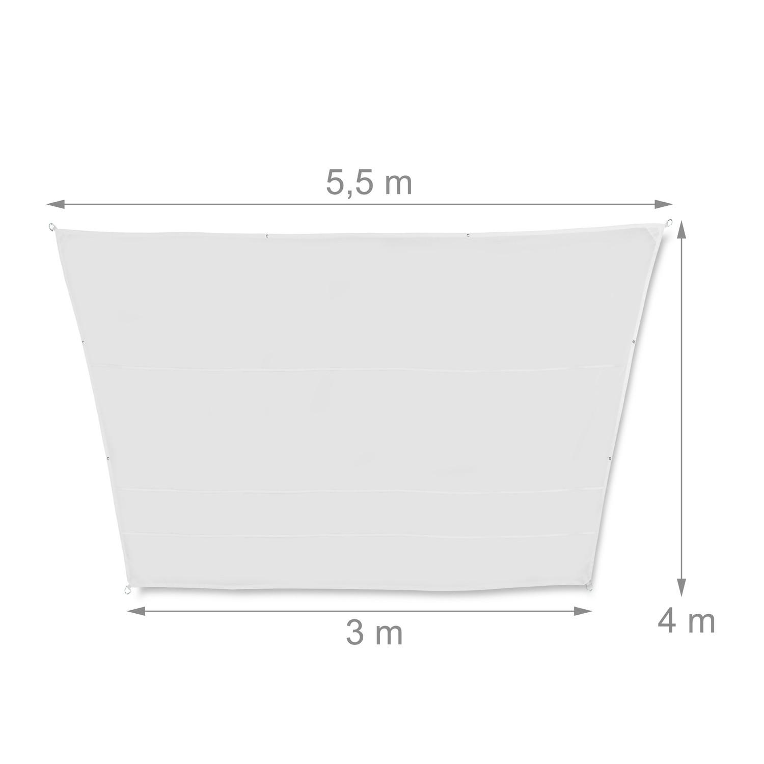 B2X Sonnensegel trapezförmig  